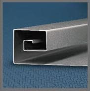 Box tube with interlocking seam
