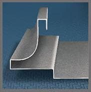 Stepped flange profile