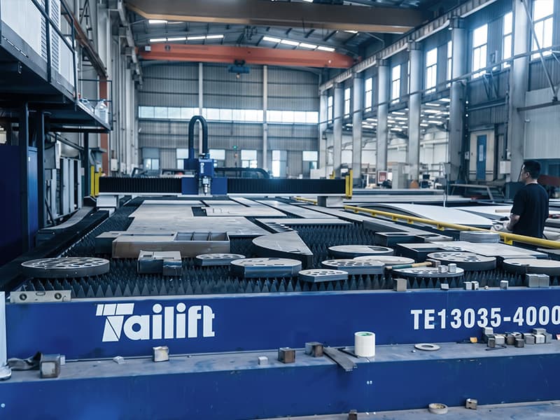 Tailift engineering and manufacturing equipment