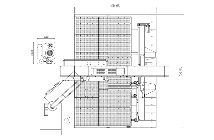 HPS1250X floor plan layout diagram
